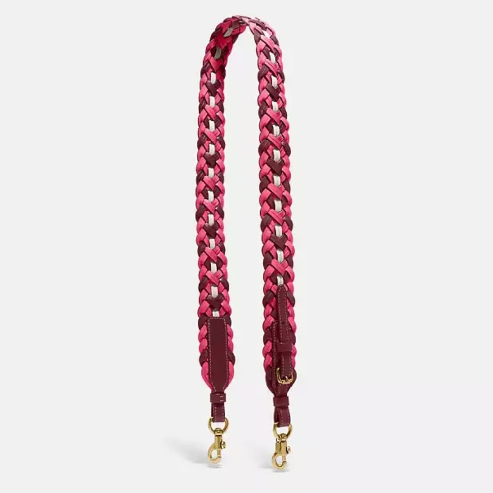 Coach Strap with Weaving